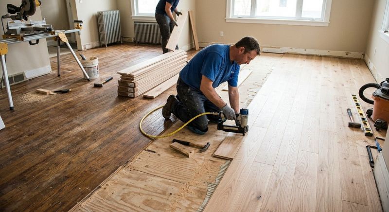 Hardwood Floor Renovation in Manassas, VA