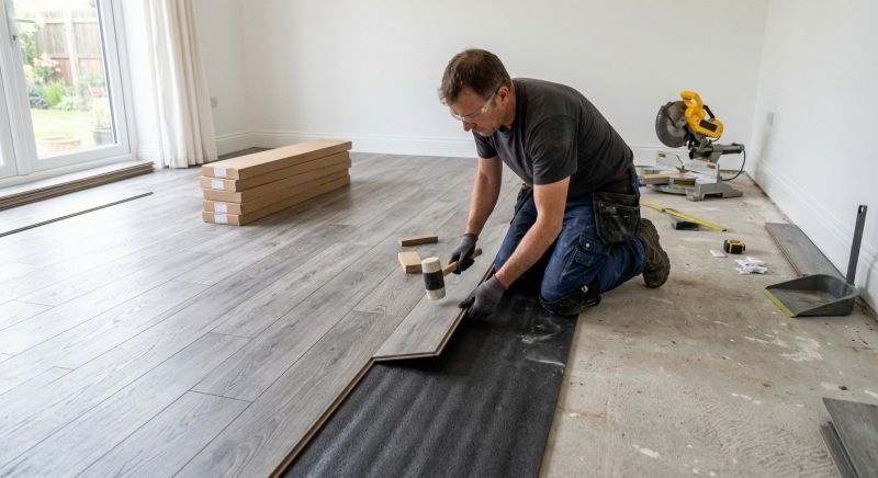 Laminate Floor Remodeling in Fort Wayne, IN