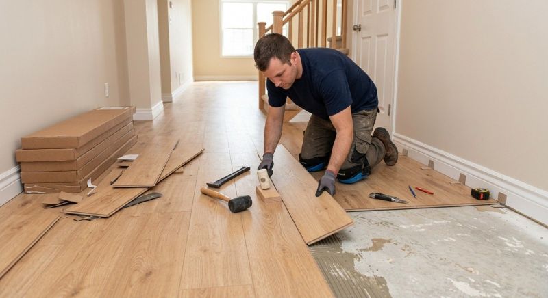 Laminate Floor Remodeling in Manassas, VA