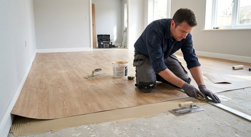 Sheet Flooring Installation in Bastrop, TX