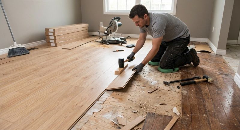 Wood Laminate Installation in Warrenton, VA